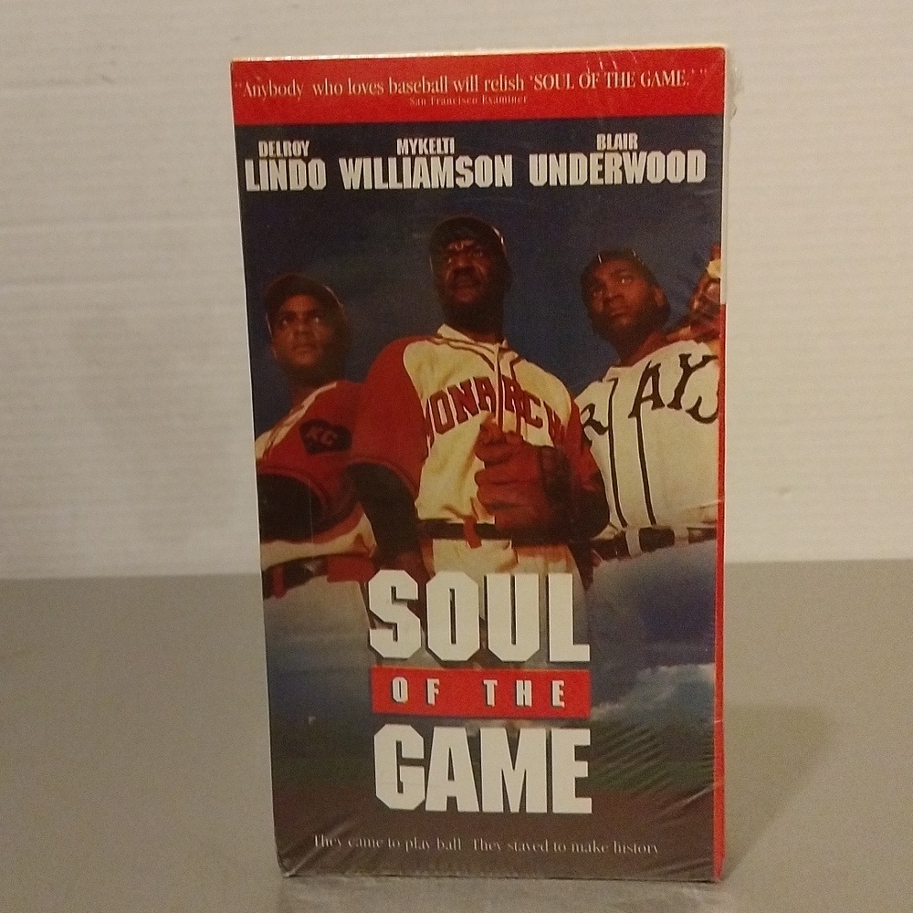 VHS Baseball Movie Soul Of The Game NWT